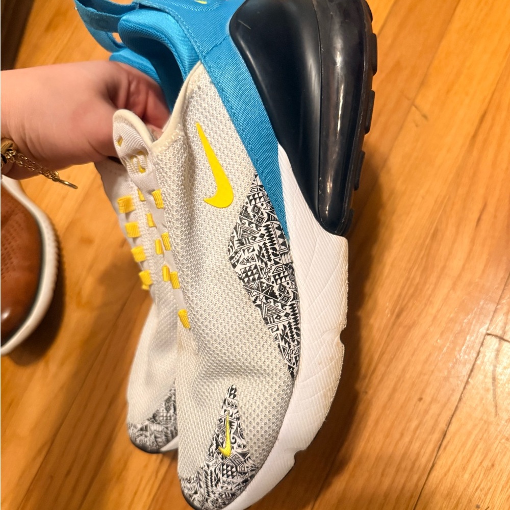 Nike White And Yellow Sneakers - image 2